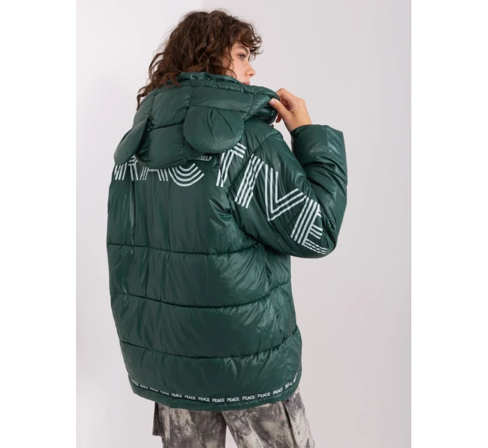 Kurtka NM KR model 19014721 ciemny zielony - FPrice Kurtka NM KR model 19014721 ciemny zielony - FPrice