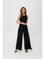model 19678624 Kombinéza se širokými nohavicemi černá - Makover