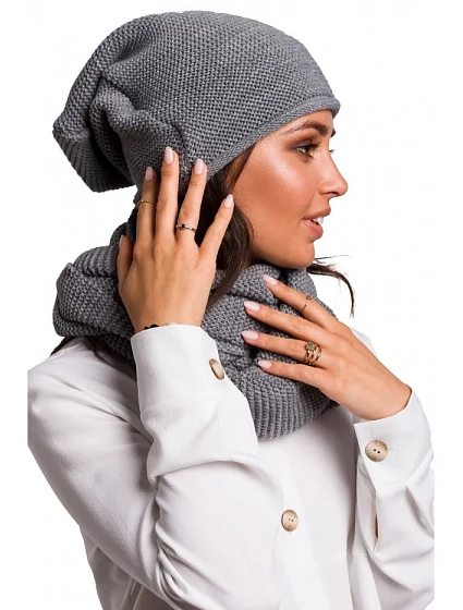 šála šedá model 18002271 - BeWear