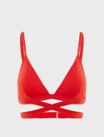 Vrchní díl plavek KW0KW00796-XA7 červená - Calvin Klein