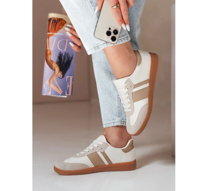 Dámské sportovní tenisky SNIKAR beige FashionStreet ZY0641