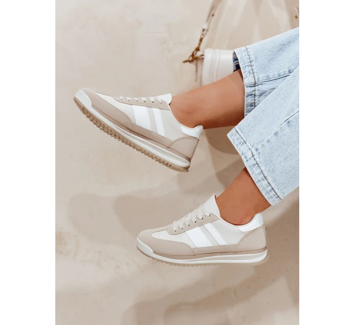 Dámské sportovní tenisky beige model 21985089 - Dstreet