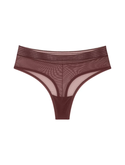 Tempting Sheer Highwaist String 2P Chocolate Chocolate model 21789706 - Triumph Tempting Sheer Highwaist String 2P Chocolate Chocolate model 21789706 - Triumph