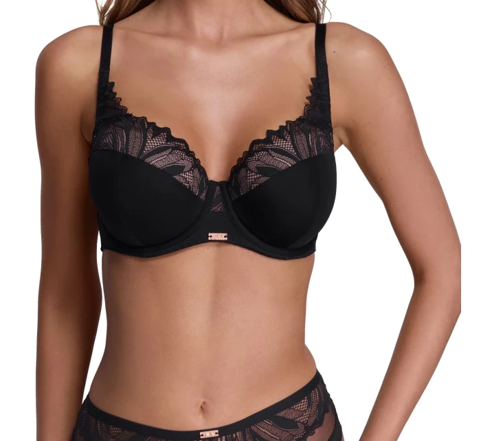 Dámská podprsenka 2107 Yasemin black plus - AVA Dámská podprsenka 2107 Yasemin black plus - AVA