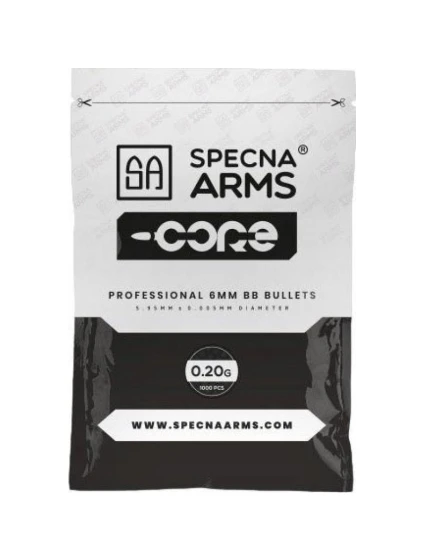 Specna Arms CORE 0.20g ASG kulky - 1000 kusů (SPE-16-021002) Specna Arms CORE 0.20g ASG kulky - 1000 kusů (SPE-16-021002)