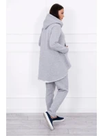 Šedá souprava kalhot baggy Šedá souprava kalhot baggy