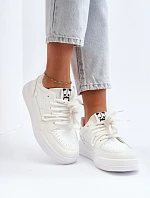 Dámské tenisky z ekokože bílé Avanalis