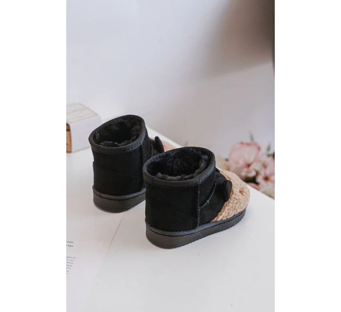 Zateplené dětské sněhule černé model 21678721 - Boto