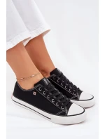 Dámské Nízké Tenisky Big Star DD274A236 Černé Dámské Nízké Tenisky Big Star DD274A236 Černé