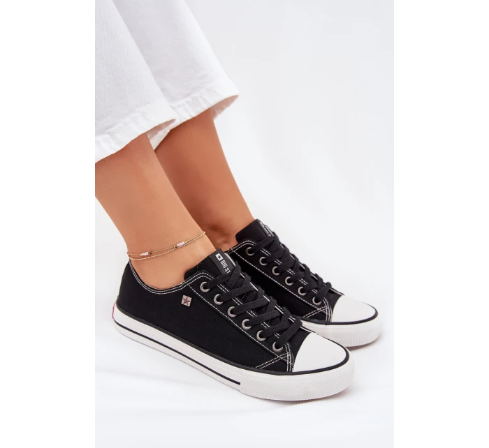 Dámské Nízké Tenisky Big Star DD274A236 Černé Dámské Nízké Tenisky Big Star DD274A236 Černé