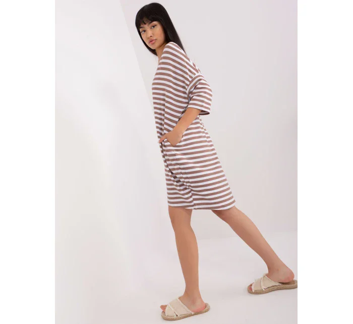 Tunika EM TU model 21137485 biało brązowy - FPrice