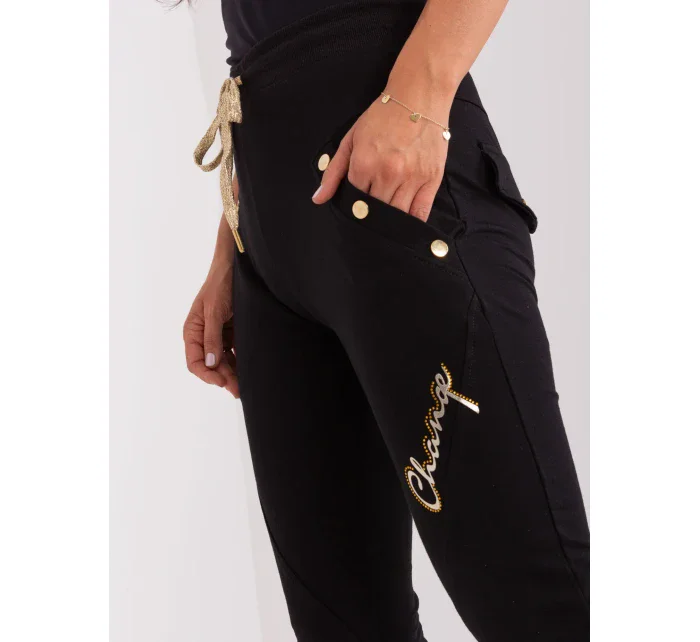 Spodnie dresowe RV DR model 18843594 czarny - FPrice