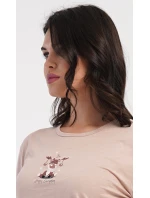 Dámské pyžamo dlouhé model 21748295 - Vienetta Dámské pyžamo dlouhé model 21748295 - Vienetta