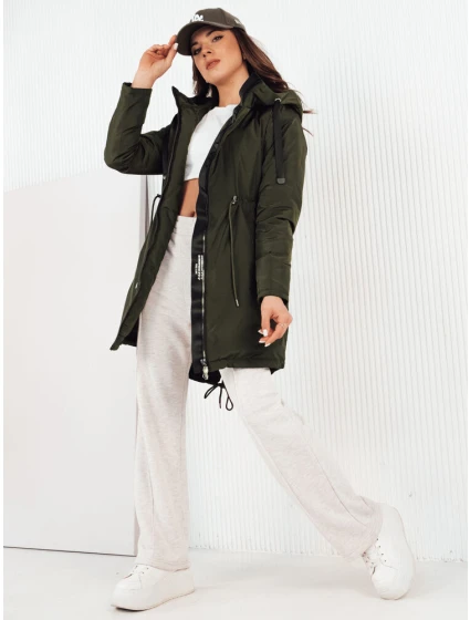 Dámská přechodná bunda zelená Dstreet model 21974806 - FashionStreet