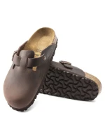 žabky Boston z kůže regular wide model 21735745 - Birkenstock