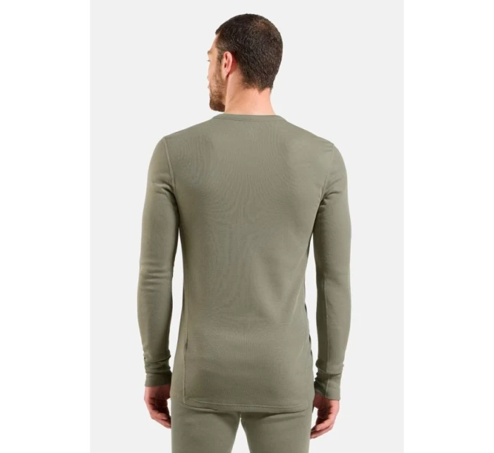 Odlo BL TOP spodní prádlo s dlouhým rukávem l/s ACTIVE WARM velikost L Grey