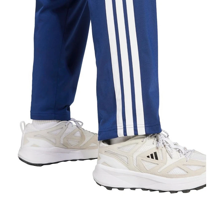 Pánské kalhoty adidas 3-Stripes Tricot Regular Fit Open Hem modré JI8803 Pánské kalhoty adidas 3-Stripes Tricot Regular Fit Open Hem modré JI8803