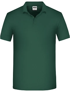 JN Pánské pracovní bio piqué polo 02.0 dark green model 22414379 - Daiber