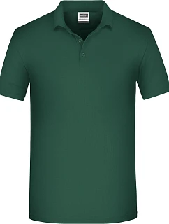 JN Pánské pracovní bio piqué polo 02.0 dark green model 22414379 - Daiber
