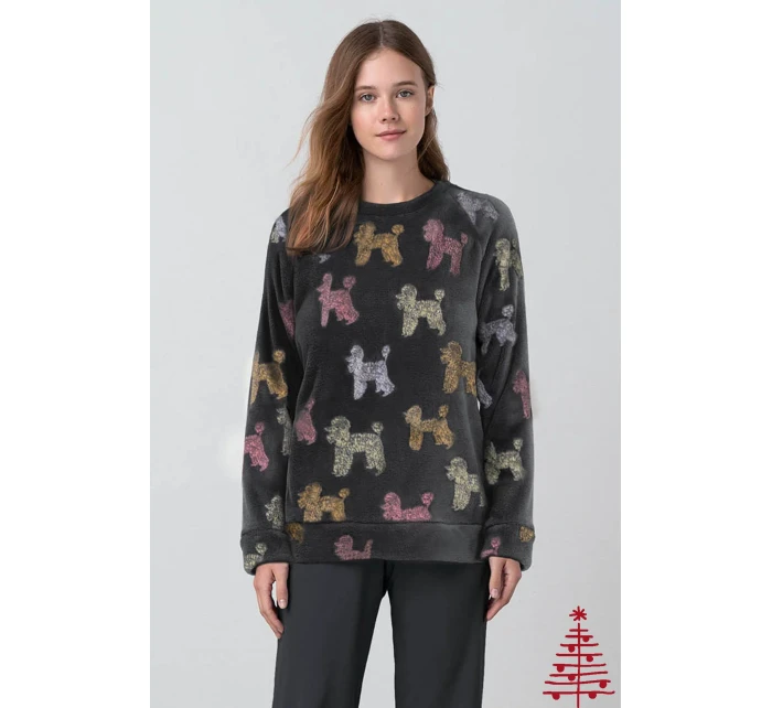 Hřejivé dámské pyžamo model 18122549 - Vamp