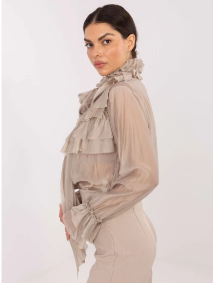 IT košile KS 28882.03 béžová IT košile KS 28882.03 béžová