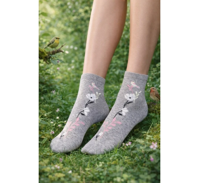 PERFECT WOMAN - Dámské vzorované ponožky U84.01P PERFECT WOMAN - Dámské vzorované ponožky U84.01P