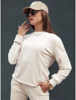 Dámský velurový komplet ecru Dstreet model 21978632 - FashionStreet