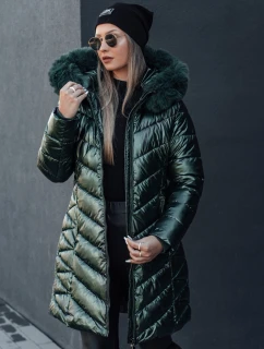 Dámská prošívaná zimní bunda BELLATRIX zelená FashionStreet TY4591