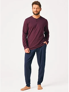 Pyžamo Key MNS 275 B26 dlouhé rukávy, velikosti M–2XL