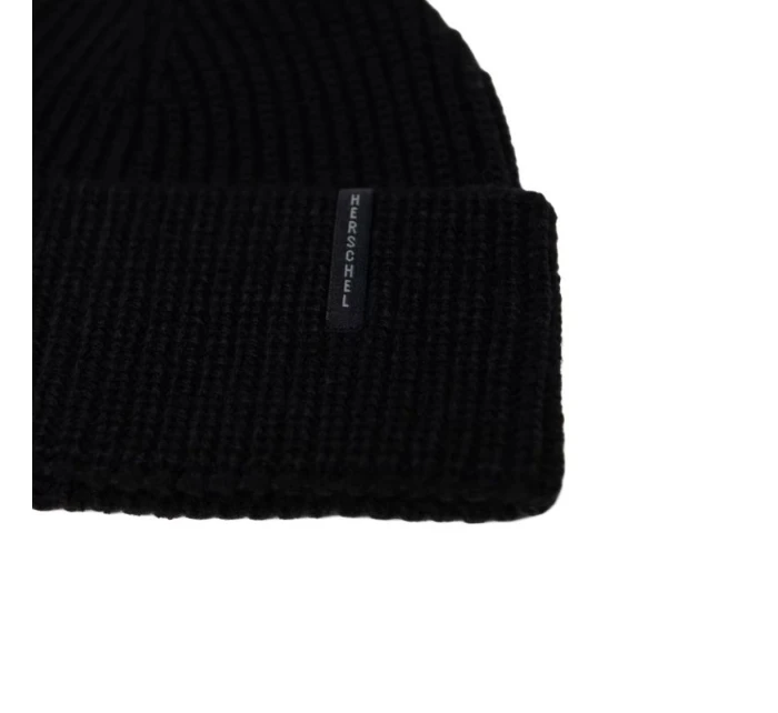 Herschel Watch Cap Vertical ID Beanie 50356-00001 Black Jedna velikost