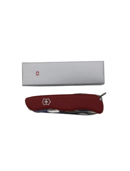 Multifunkční nůž Victorinox Forester - Zavírací čepel - Multifunkční nůž - Clip Point - Polyamid - Červená - 12 nástrojů (V-0.83 63) Multifunkční nůž Victorinox Forester - Zavírací čepel - Multifunkční nůž - Clip Point - Polyamid - Červená - 12 nástrojů (V-0.83 63)