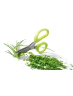 Květináč s bylinkami TWINS CUBE WITH CUTLERY WHITE