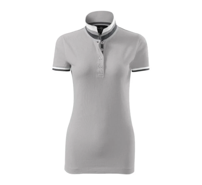 Malfini Collar Up W MLI-257A4 stříbrná šedá polokošile Malfini Collar Up W MLI-257A4 stříbrná šedá polokošile