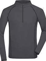 Daiber JN 498 Pánské funkční tričko s dlouhým rukávem 02.0498 titan/black