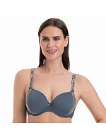 Colette podprsenka s kosticí košíčky se spacer-výztuží 5251 sky grey - RosaFaia Colette podprsenka s kosticí košíčky se spacer-výztuží 5251 sky grey - RosaFaia