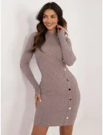 Šaty AT SK tmavě lila model 20506899 - FPrice Šaty AT SK tmavě lila model 20506899 - FPrice