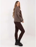 Sweter MI SW model 21782618 ciemny bezowy - FPrice