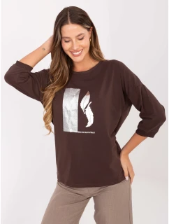 Halenka RV BZ A820.27P tmavě hnědá