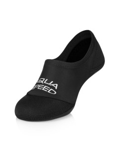 Unisex ponožky na plavání 177 Neo Pattern 07 černé - AQUA SPEED