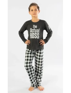 Dětské pyžamo dlouhé Actual boss - chlapecké