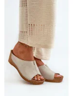 Pantofle model 198463 Step in style Pantofle model 198463 Step in style