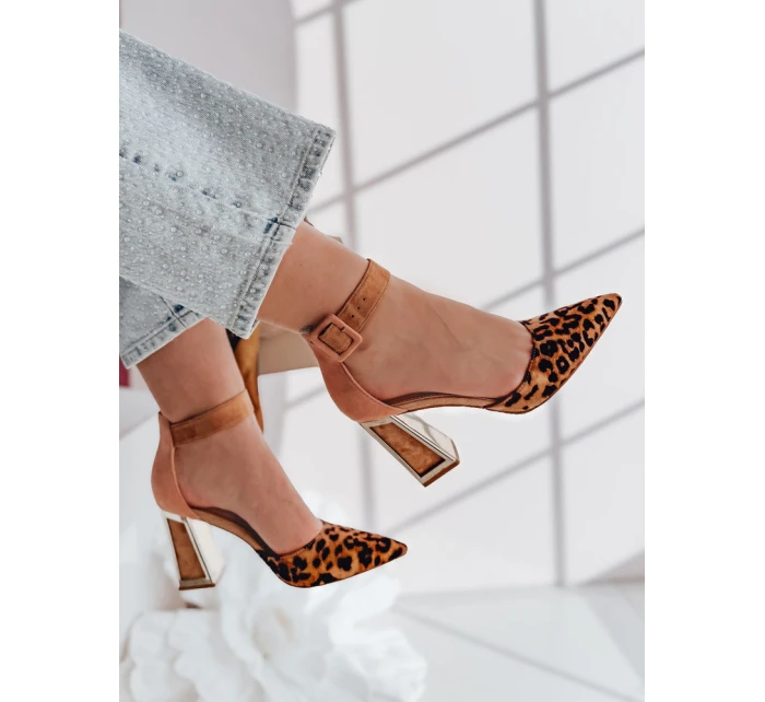 Dámské maskáčové lodičky ELEHILL s vysokým jehlovým podpatkem FashionStreet ZY0725