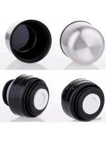 CESTOVNÍ TERMOSKA 1000 ML SE 2 ŠÁLKY STŘÍBRNÁ CESTOVNÍ TERMOSKA 1000 ML SE 2 ŠÁLKY STŘÍBRNÁ