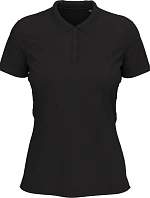 Stedman Stretch Polo Women Dámské elastické piqué polo z těžké bavlny 05.9740 black opal