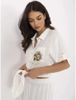 Koszula DHJ KS  ecru model 21129453 - FPrice