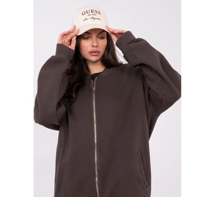 WT BL mikina A1454.84 tmavě hnědá