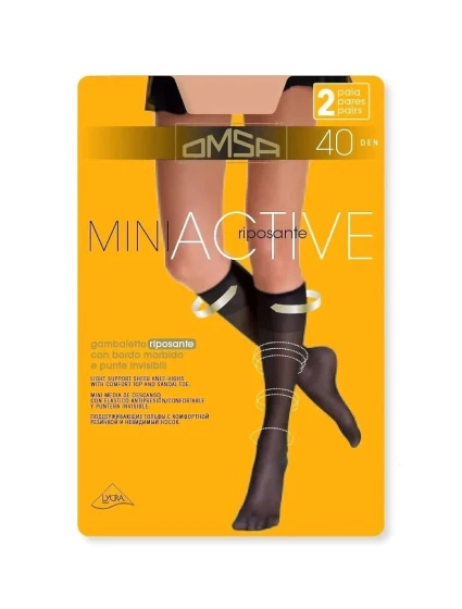 Podkolenky Omsa Miniactive 40 den A'2