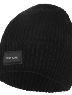 Dámská čepice New York černá pletená