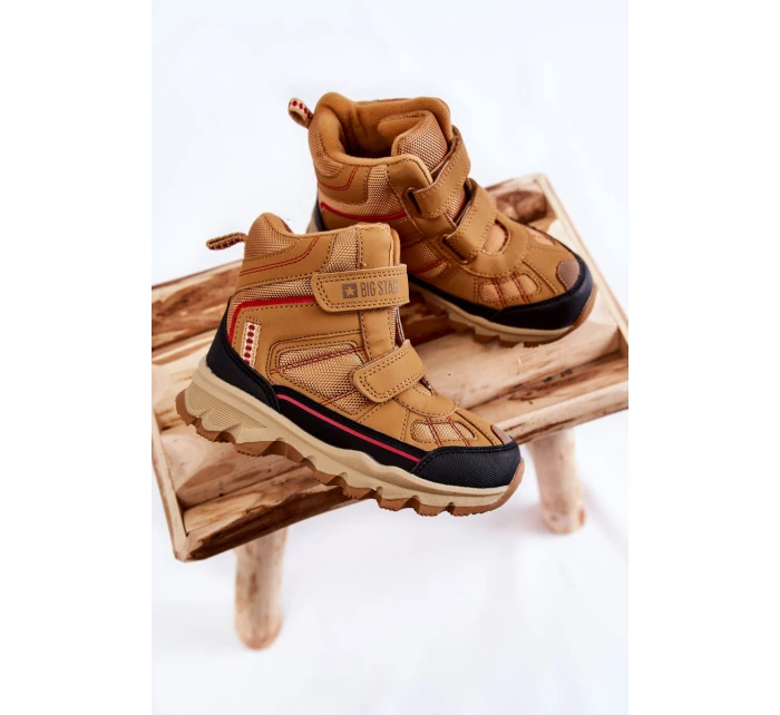 Dětská Trapery Memory Foam Big Star model 21599170 Velbloud - Big Star Shoes Dětská Trapery Memory Foam Big Star model 21599170 Velbloud - Big Star Shoes