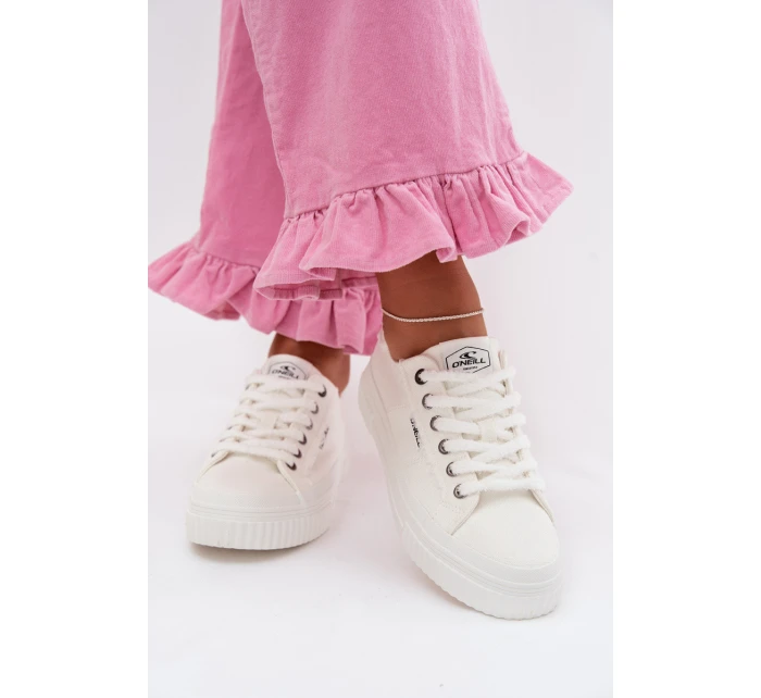 Dámské tenisky na platformě O`NEILL SPINNA C WOMEN LOW 90261009.02A Bílé